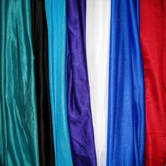 aerial silks in various colors