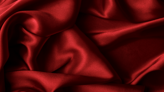 red aerial fabric swatch