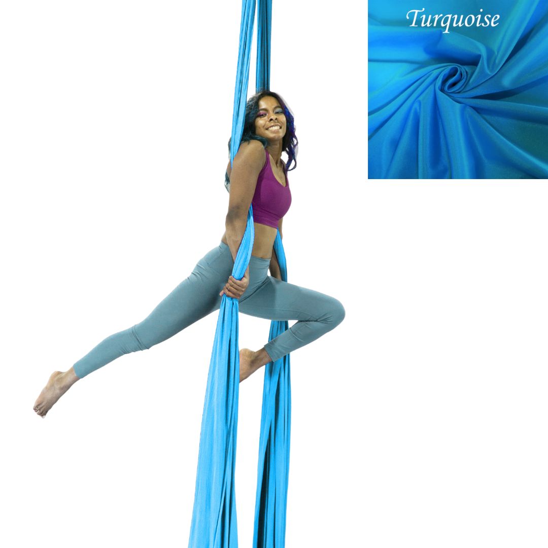 Aerial Fabric With Shine (Low-stretch)