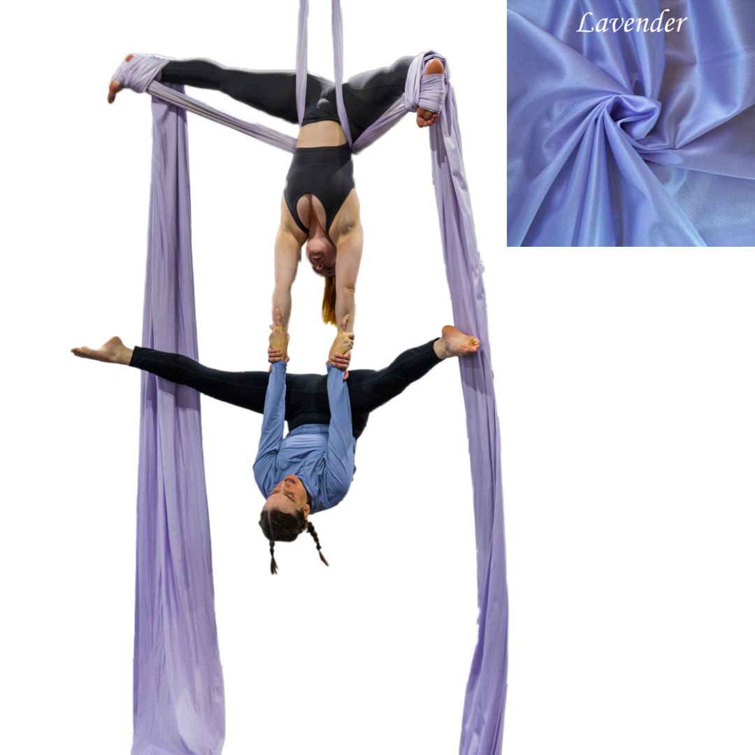 Aerial Fabric With Shine (Low-stretch)