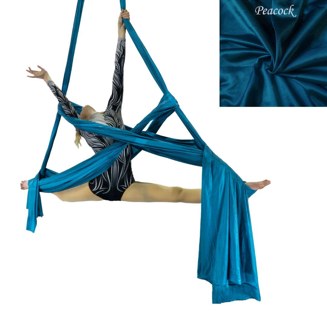 Aerial Fabric With Shine (Low-stretch)