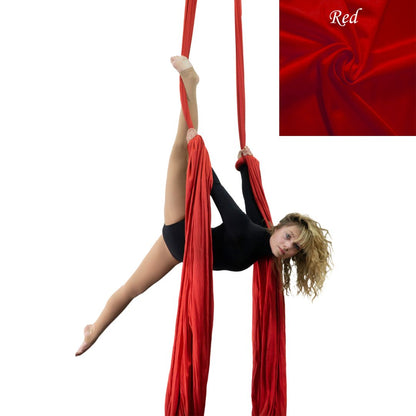 Aerial Fabric With Shine (Low-stretch)