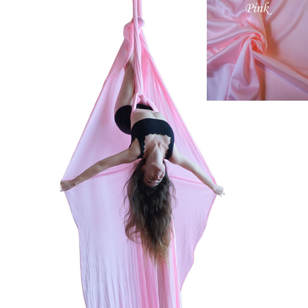 Aerial Fabric With Shine (Low-stretch)