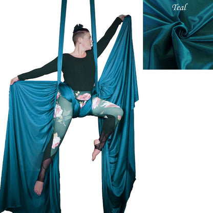 Aerial Fabric With Shine (Low-stretch)