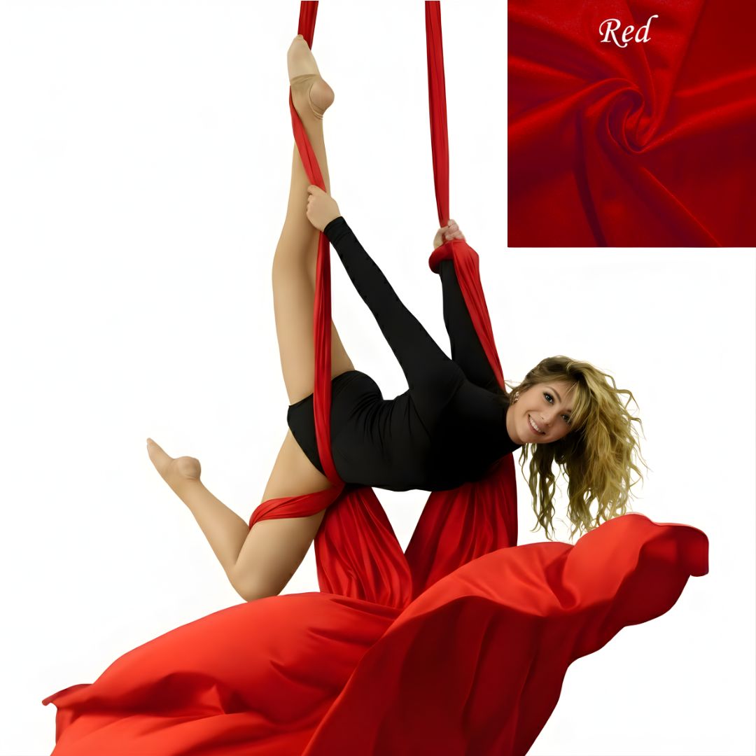 Aerial Fabric With Shine (Low-stretch)