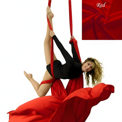 Aerial Fabric With Shine (Low-stretch)