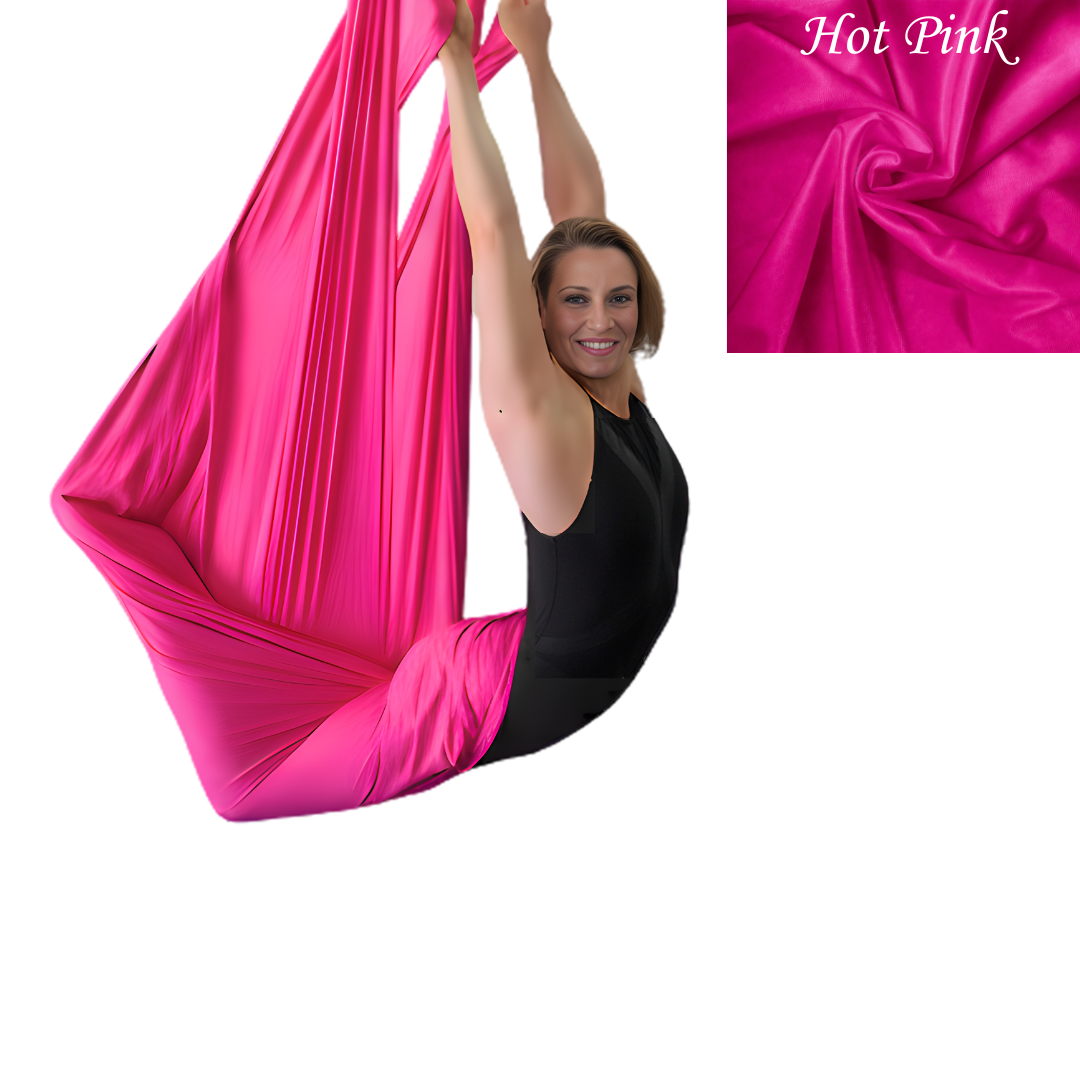 Aerial Fabric With Shine (Low-stretch)