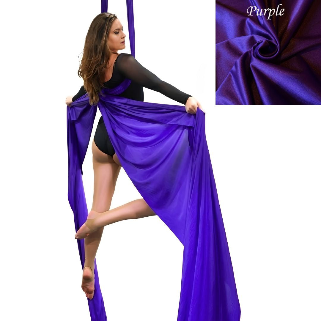 Aerial Fabric With Shine (Low-stretch)