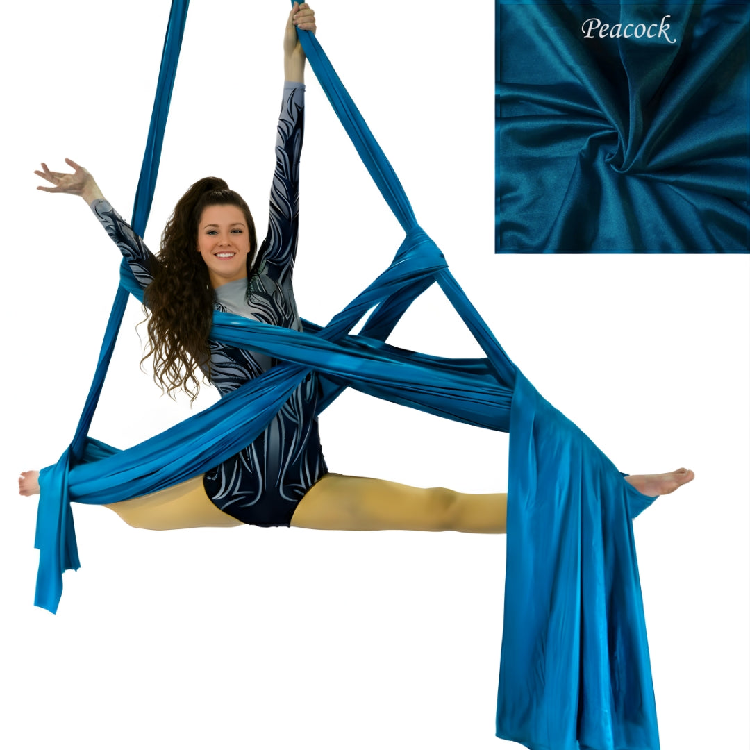 Aerial Fabric With Shine (Low-stretch)