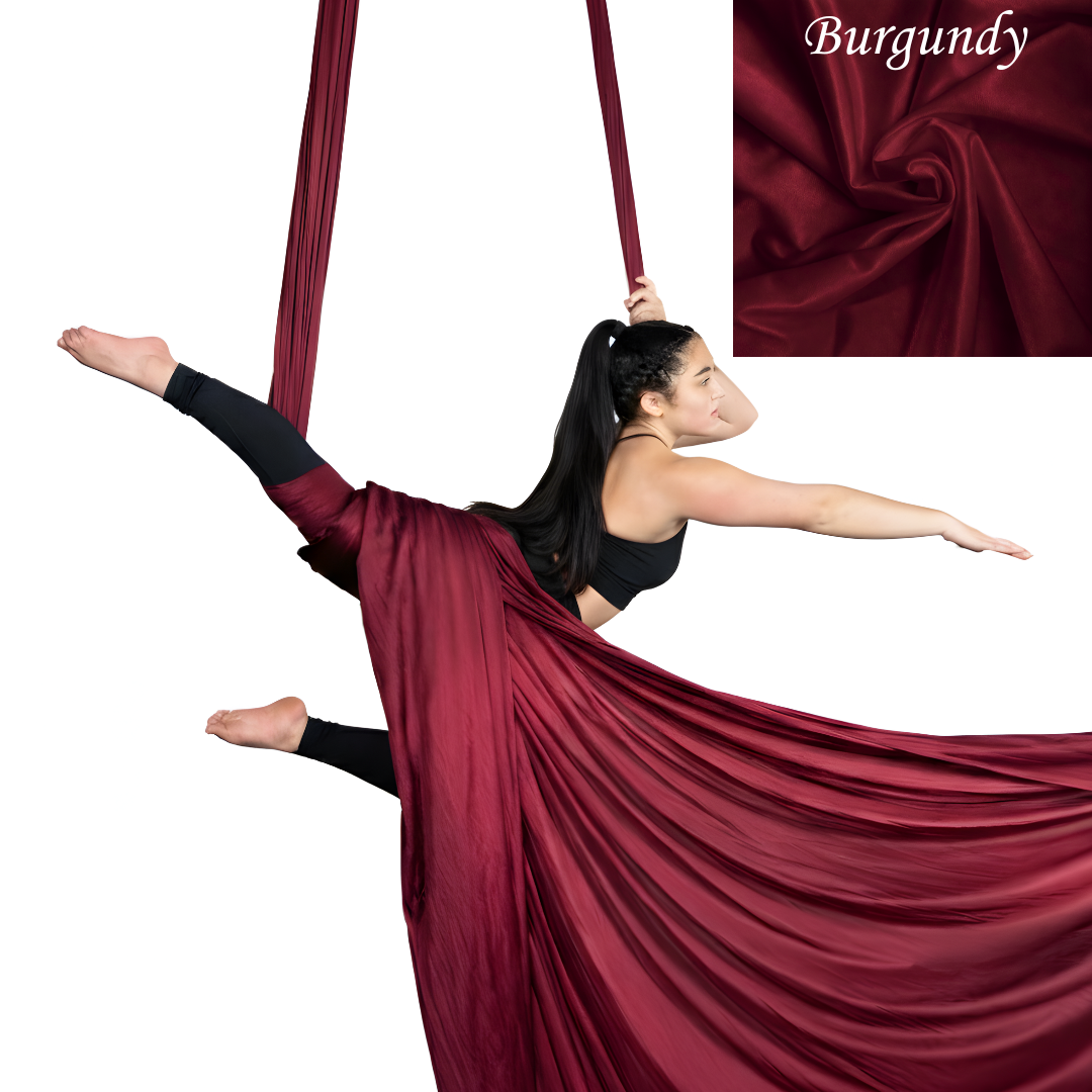 Aerial Fabric With Shine (Low-stretch)