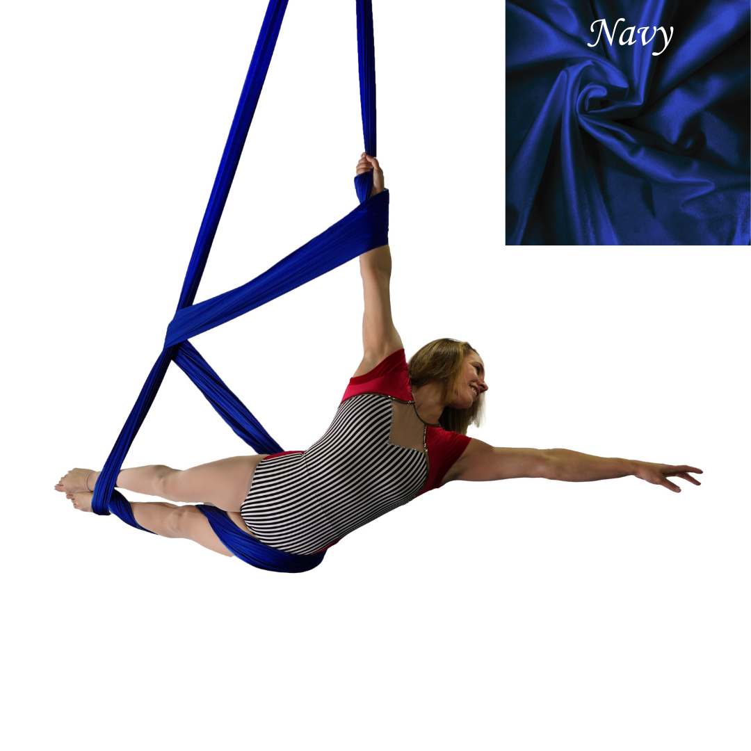 Aerial Fabric With Shine (Low-stretch)