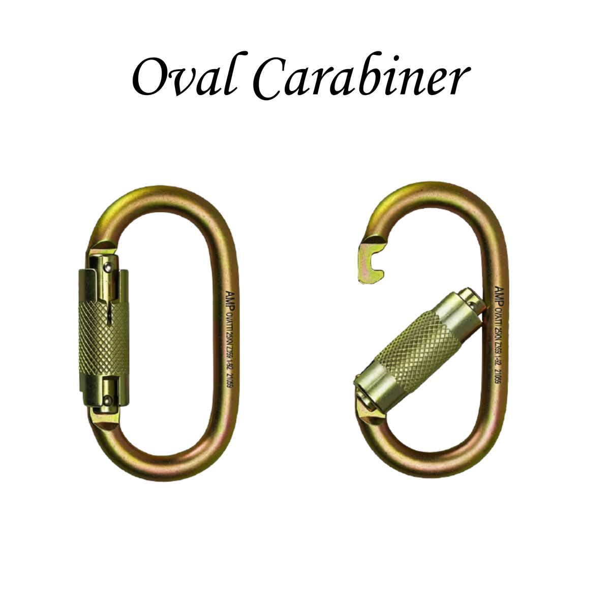 Steel Autolocking Aerial Carabiner