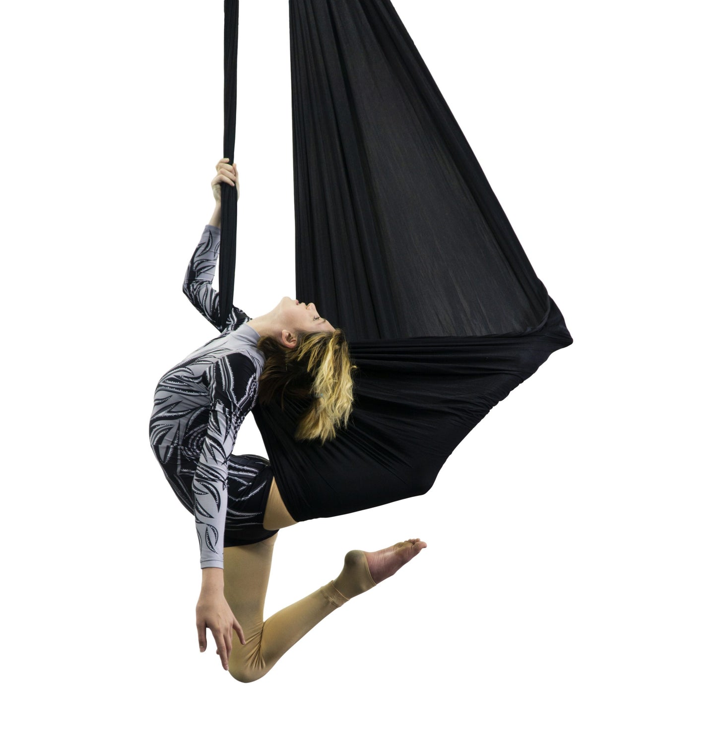 Aerial Fabric With Shine (Low-stretch)